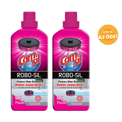 Camsil Robo-Sil Yüzey Temizleyici Floral 900 ml 2'li - 1