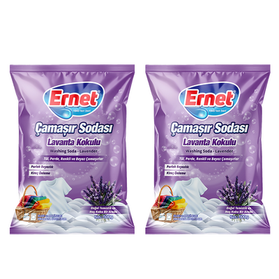 Ernet Çamaşır Sodası Lavanta 500 g 2'li - 1