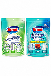 Ernet Temizlik İçin Karbonat 1,5 kg + Çamaşır Sodası 2 kg