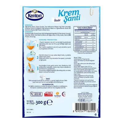 Kenton Krem Şanti Sade 300 g - 2