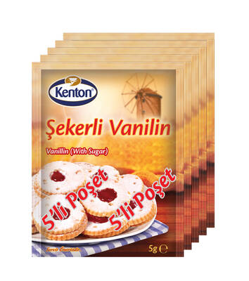 Kenton Şekerli Vanilin 5'li 25 g - 1
