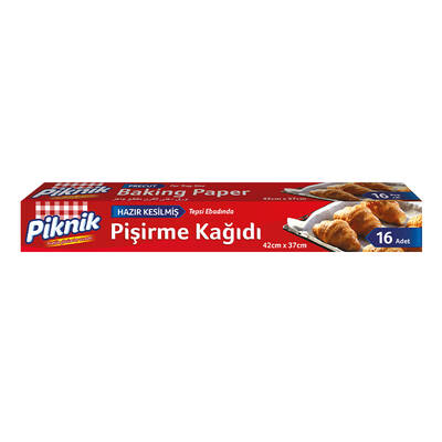 Piknik Pre-Cut Baking Paper 16 Pcs - 1