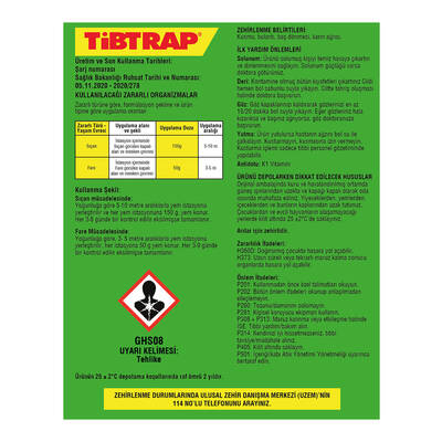 Tibtrap Fare Zehiri Pellet 80 g - 2