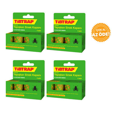 Tibtrap Fly Trap Non Poison 4 Pack - 1
