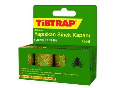 Tibtrap Sinek Kapanı Zehirsiz 4'lü - 1